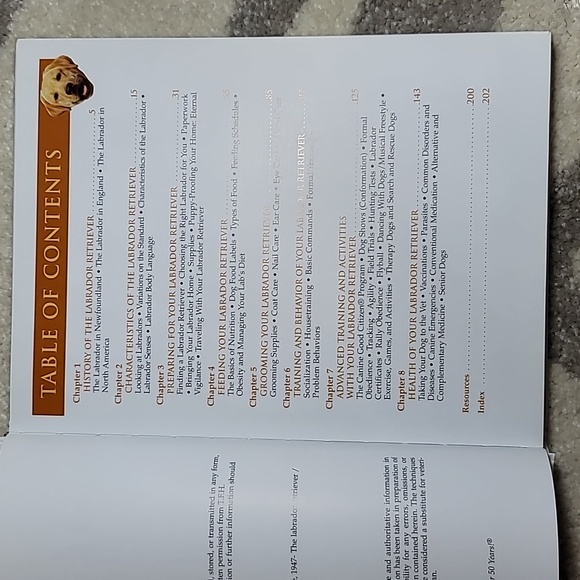 The Labrador Retriever Book Diane Morgan copyright 2005 hardback 206 pgs - Picture 3 of 9